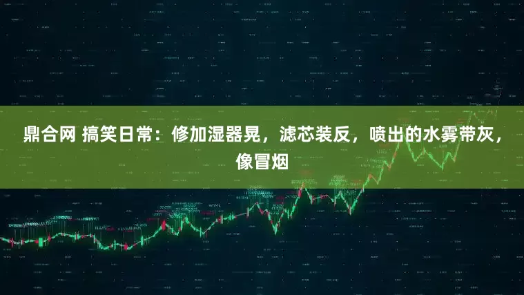鼎合网 搞笑日常：修加湿器晃，滤芯装反，喷出的水雾带灰，像冒烟